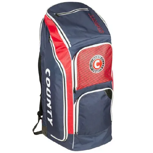Hunts County Arca Duffle Cricket Bag - Navy/Red
